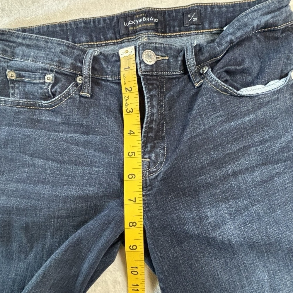 Lucky Brand Women's Jeans Dark Wash Size 8/29 Sweet Boot  ,flare , Bootcut - Picture 6 of 12